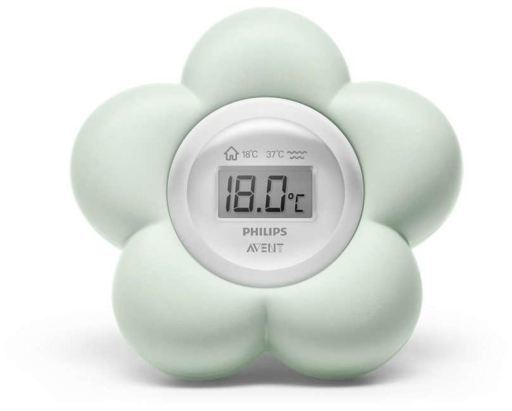 Avent Termometro da bagno e camera da letto verde neutro