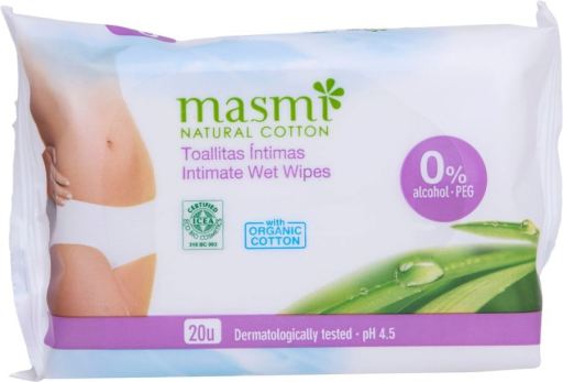 Masmi Salviettine umidificate intime femminili 20 unit&agrave;