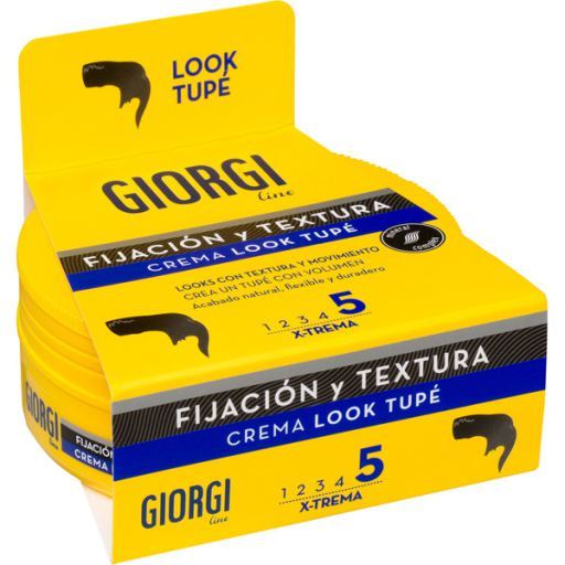 Giorgi Line Crema per fissazione e texture Toupee Look N5 125 + 10 ml