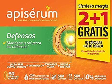 Apis&eacute;rum Apis&eacute;rum Defenses Confezione da 60 capsule + 30 capsule Regalo