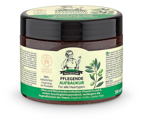 Oma Gertrude Maschera per capelli riparatrice e nutriente 300 ml