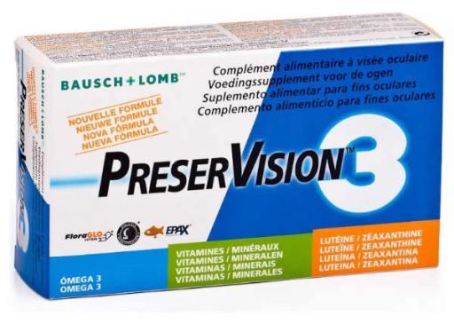 Bausch Lomb PreserVision 3 60 capsule