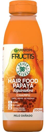 Fructis Fructis Hair Food Papaya Balsamo Riparatore 350 ml