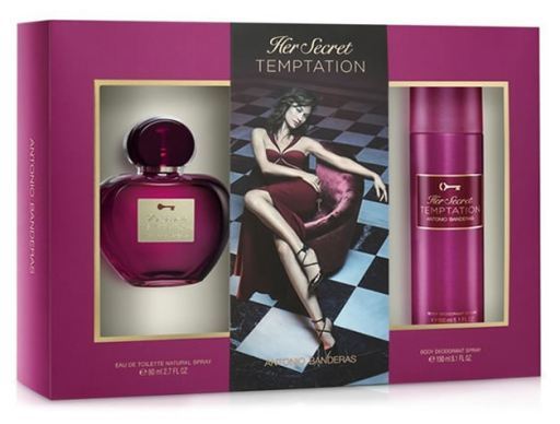 La sua tentazione segreta Eau de Toilette spray 80ml set x2