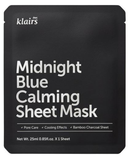 Klairs Maschera in tessuto calmante Blu notte 25 ml