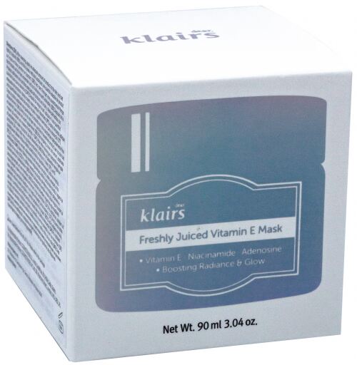 Maschera alla vitamina E appena spremuta 90 ml