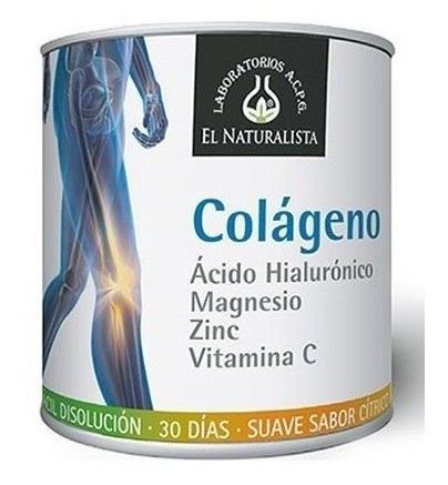 El Naturalista Collagene + Acido Ialuronico + mg + Zn + Vit c 390 gr