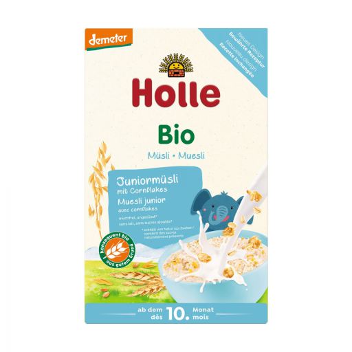 Holle Muesli multicereali con mais +10 mesi