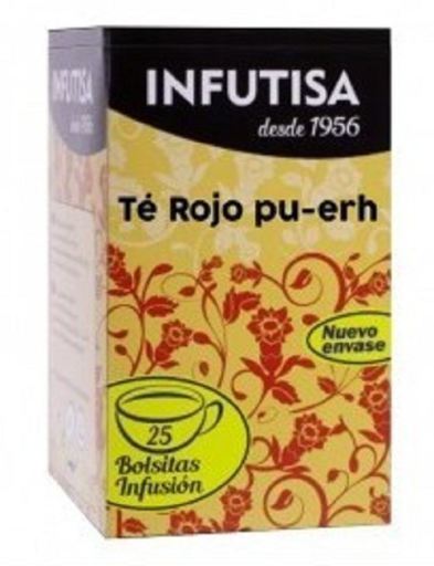 Infutisa Pu-Erh T&egrave; rosso in confezioni da 25