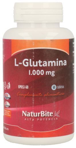 Naturbite L-Glutammina 60 capsule 1000 mg