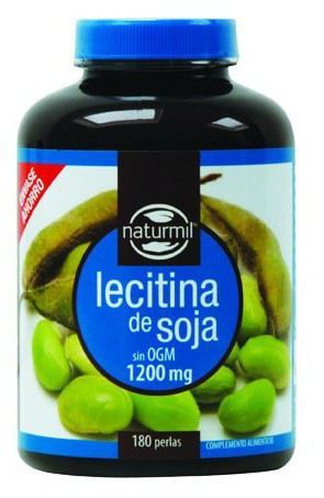 Naturmil Lecitina di soia 1200 mg 180 Perle