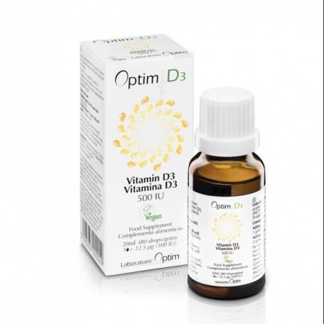 Laboratoire Optim Integratore di vitamina D D3 20 ml