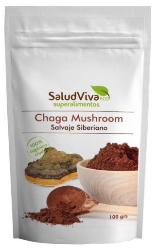 Salud Viva Chaga Fungo siberiano selvatico 100 gr