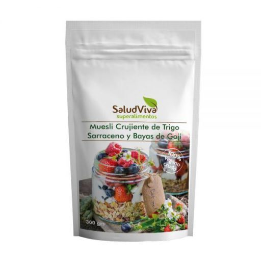 Salud Viva Muesli di grano saraceno croccante di bacche di Goji 300 gr