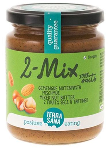 Terrasana 2Mix, Crema Nocciole e Mandorle 250gr