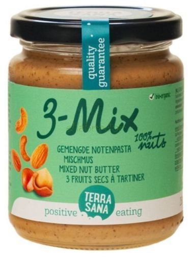Terrasana 3Mix Crema di frutta secca senza arachidi 250 gr
