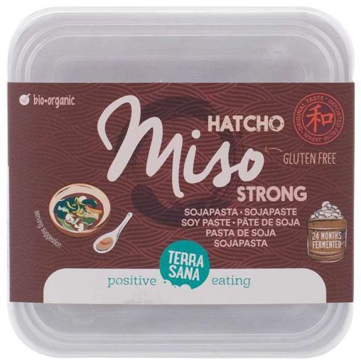 Terrasana Hatcho Miso Strong Pasta di soia non pastorizzata