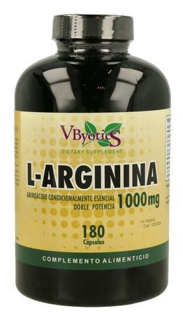 Vbyotics L-Arginina 1000 mg. 180 capsule