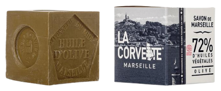 La Corvette Sapone di Marsiglia Cubo di Oliva 500 gr