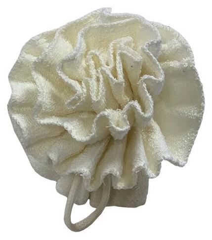 NaturaBIO Cosmetics Spugna di fiori di bamb&ugrave; e cotone