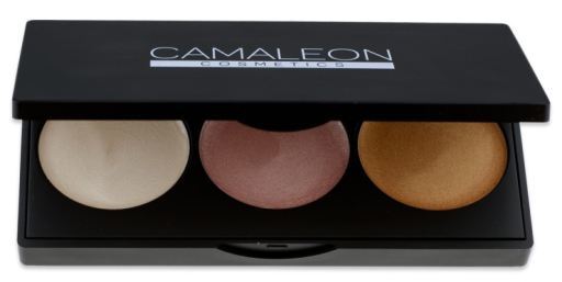 Camaleon Cosmetics Illuminatore 3 colori tavolozza 2,5 gr