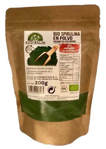 ECO-SALIM Eco Spirulina in polvere 200 gr