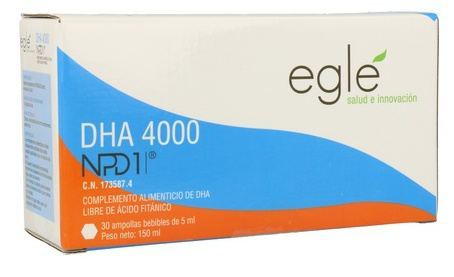 Egl&eacute; Dha 4000 Npd1 Astaxantina 30 Ampolle x 5 ml