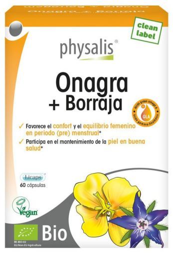Physalis Enotera + Borragine Bio 60 capsule