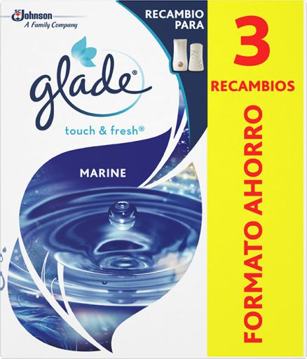 Deodorante per ambienti marini di ricambio One Touch 3 pezzi