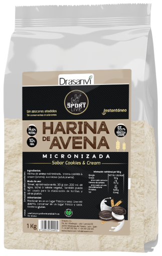 Drasanvi Oatmeal Cookies & Cream Sport live 1 kg