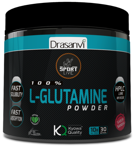 Drasanvi L-Glutammina Aroma Sandia Sport live 300 gr