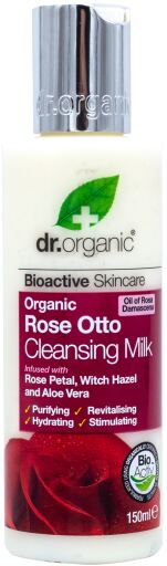 Dr. Organic Latte Detergente Rose Otto 150 ml