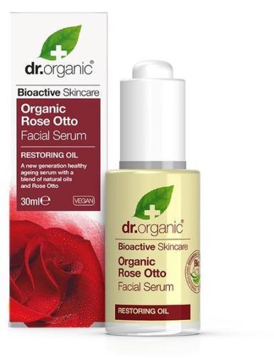 Dr. Organic Siero viso Rose Otto 30 ml