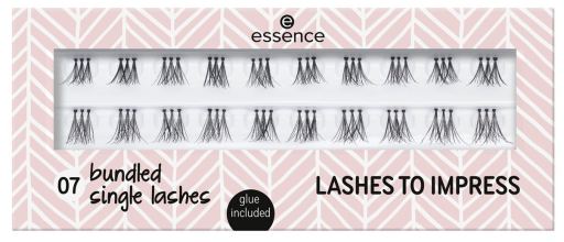 Essence Ciglia per impressionare le ciglia finte 07 Bundle Single Lashes 20 uds