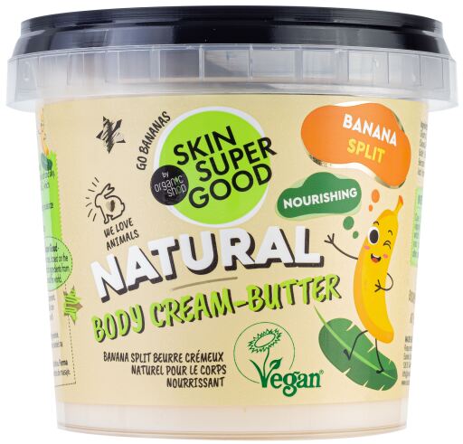 Planeta Org&aacute;nica Crema Corpo Burro Banana Split 360 ml