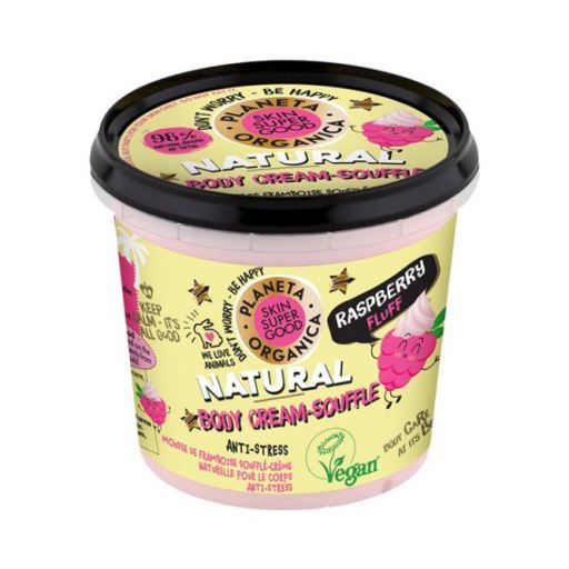 Planeta Org&aacute;nica Crema Corpo Souffl&eacute; Fluff Lampone 360 ml