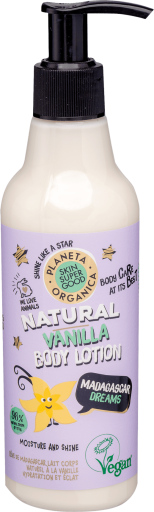 Planeta Org&aacute;nica Lozione corpo alla vaniglia Madagascar Dream 250 ml