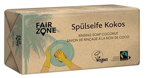 Fair Squared Sapone solido per stoviglie e superfici Coco 500 gr