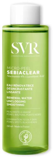 SVR Sebiaclear Acqua Attiva Dermatologica Micro-Peel150 ml