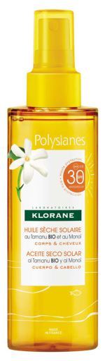 Klorane Polysianes Olio secco spf 30 200 ml