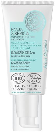 Natura Siberica Crema Viso Rinvigorente Giorno e Notte 50 ml