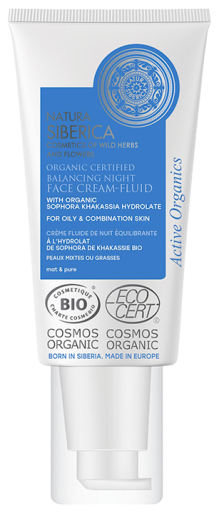 Natura Siberica Crema Fluida Viso Notte Equilibrante 50 ml