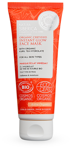 Natura Siberica Maschera viso Instant Glow 75 ml