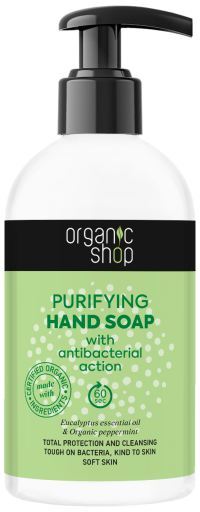 Organic Shop Sapone Mani Purificante con Azione Igienizzante 500 ml