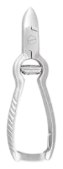 Pinza per unghie professionale dritta 12 cm