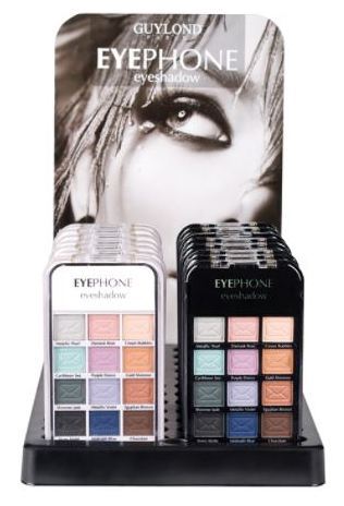 Palette di ombretti bianco / nero 12 unit&agrave;