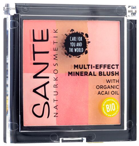 Sante Blush multi effetto 6 tonalit&agrave; 01 corallo 8 gr