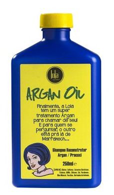 Lola Cosmetics Shampoo Ricostruzione Olio di Argan 250 ml