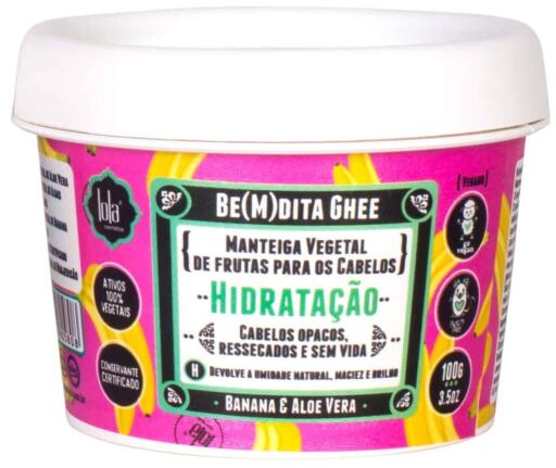 Lola Cosmetics Maschera idratante alla banana e aloe vera
