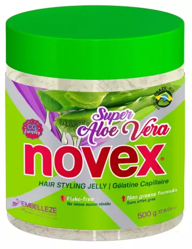 Gelatina Fissativa per Capelli Super Aloe Vera Fixing 500 gr